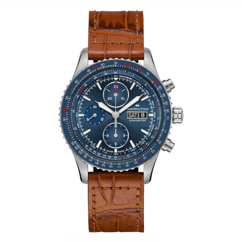 Khaki Aviation Converter Auto Chrono Watch H76746540 - Hamilton