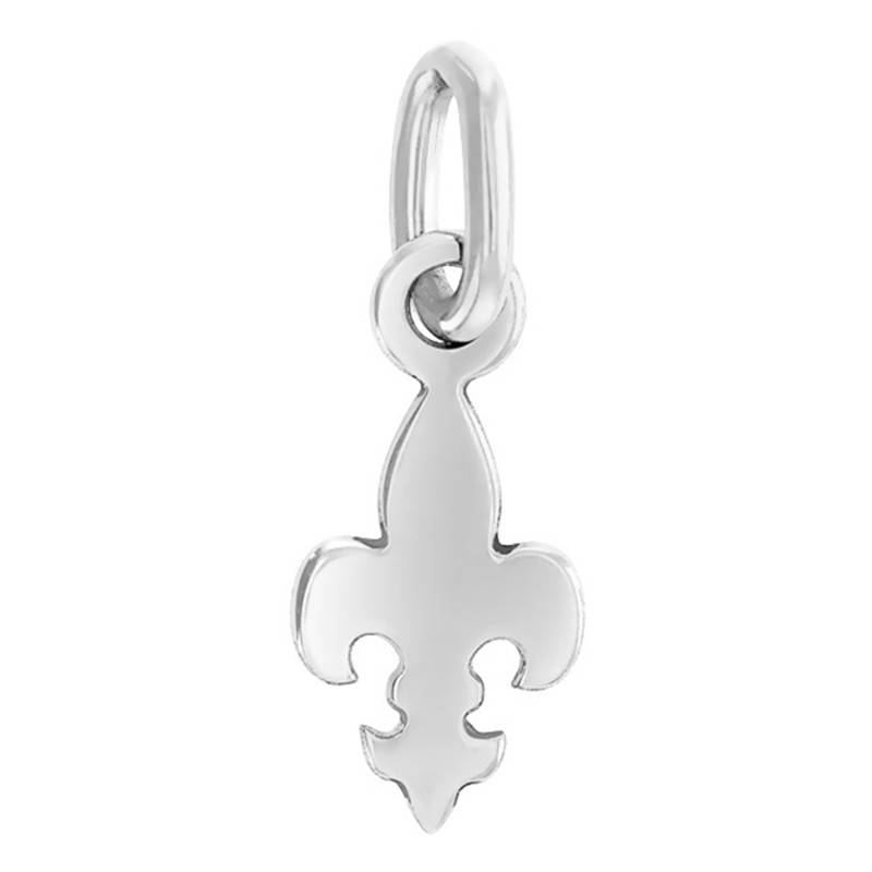 925 Silver 10x6mm Fleur-de-Lis Pendant - Vandona