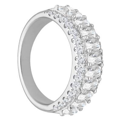 Alliance en Platine & Diamants 2 ct, Largeur 2,95 mm - Alliantine