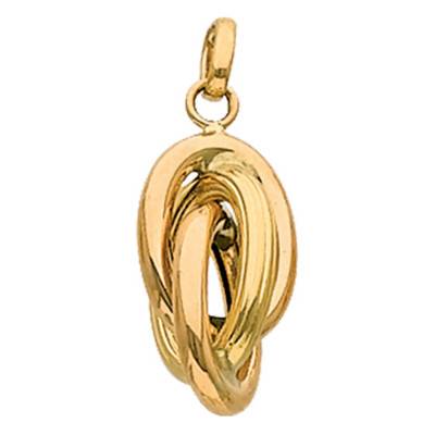Caribbean Knot Pendant, Height 10 mm - Rosatella