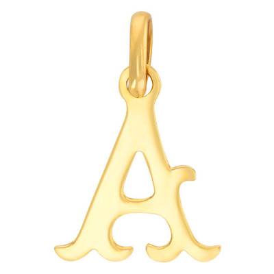 Pendentif Lettre Toskanischen Egyptienne, Or Jaune 375 - Rosatella