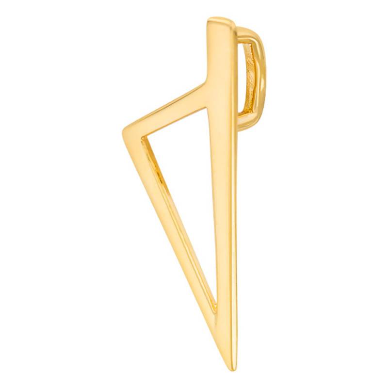 "Slim Modern Corsica Pendant in 375/1000 or 750/1000 Yellow Gold" - Rosatella