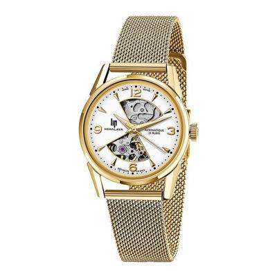 Lip Himalaya 33mm Gold Hourglass Watch 671681 - Lip