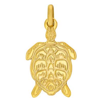 Yellow Gold 375 or 750 Turtle Pendant - Rosatella