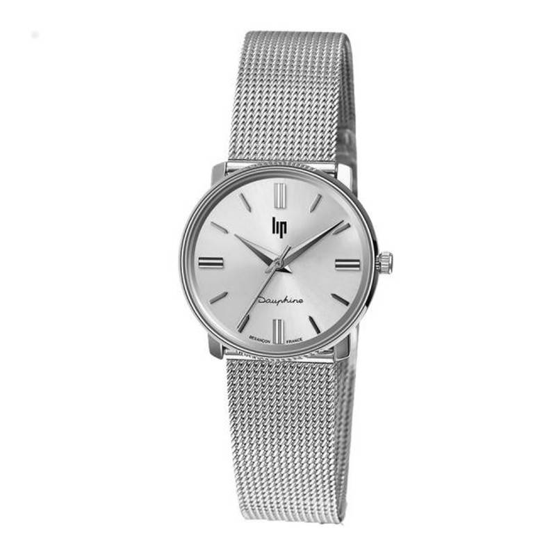 Stainless Steel Milanese Mesh Watch Dauphine 29 671471 - Lip