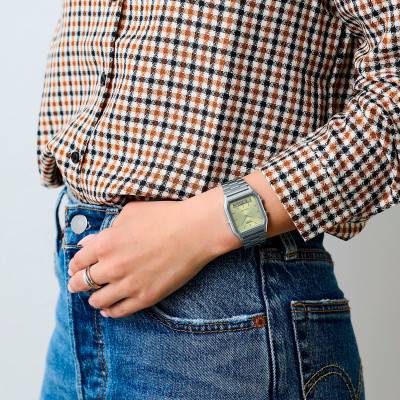 Edgy AQ-230A-9AMQYES Watch - Casio Vintage
