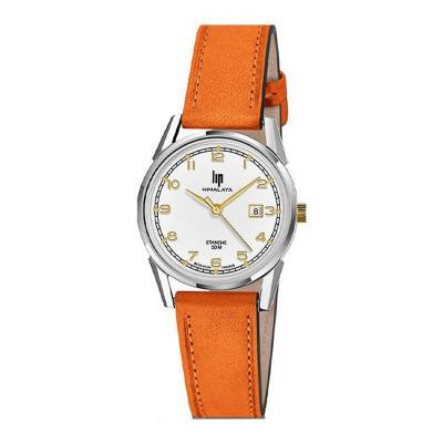 Montre Himalaya Orange & Blanche 671614 - Lip