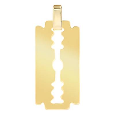 Pendentif Lame de Rasoir Or Jaune 375 - Scarlett or Scarlett