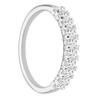 Alliance en Or Blanc 750 & Diamants 1,20 ct ou 1,65 ct, Largeur 1,60 mm ou 1,90 mm - Alliantine