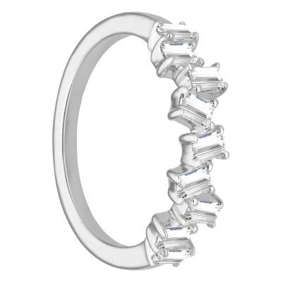 Alliance en Platine & Diamants 0,75 ct, Largeur 1,75 mm - Alliantine