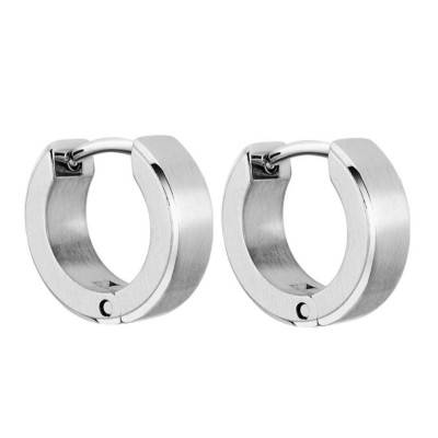 Créoles Odell en Acier, Diamètre 12 mm - 1580654 - Boss