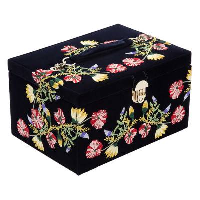 Boîte à Bijoux ZOE Indigo Medium 393116 - Wolf 1834