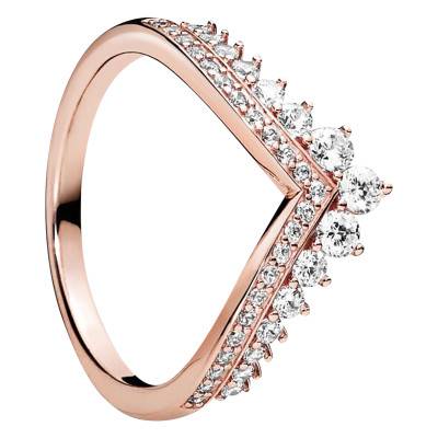 Rose Gold Princess Wish Ring - Pandora