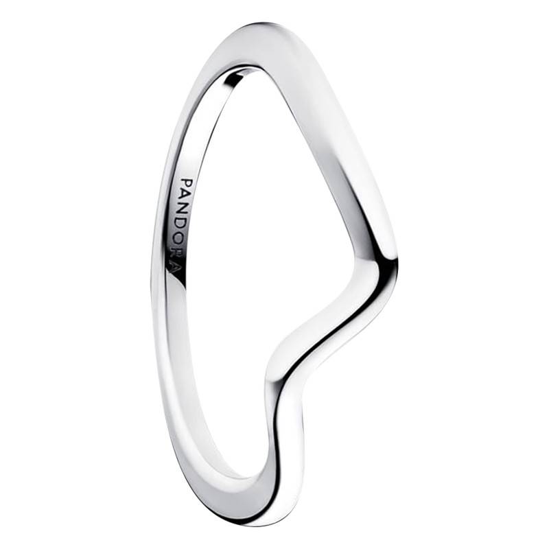 925 Silver Polished Wave Ring - Pandora