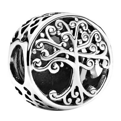 925 Silver Open Work Tree of Life Charm - Pandora