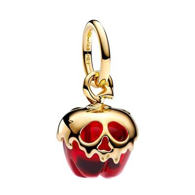 Gold-Plated Disney Villain Evil Queen Poison Apple Pendant Charm - Pandora