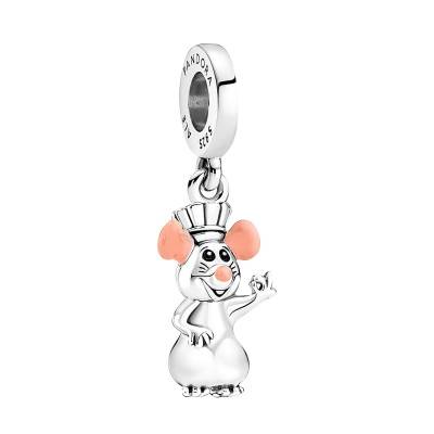 Charm Pendant Disney Pixar Ratatouille Remy en Argent 925 - Pandora