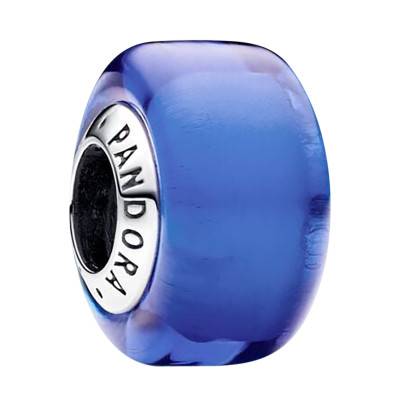 Blue Murano Glass & 925 Silver Charm - Pandora