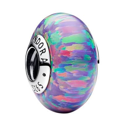 Charm Violet Opalescent et Argent 925 - Pandora