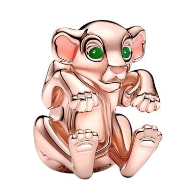 Charm Disney Le Roi Lion Nala Doré Rose - Pandora