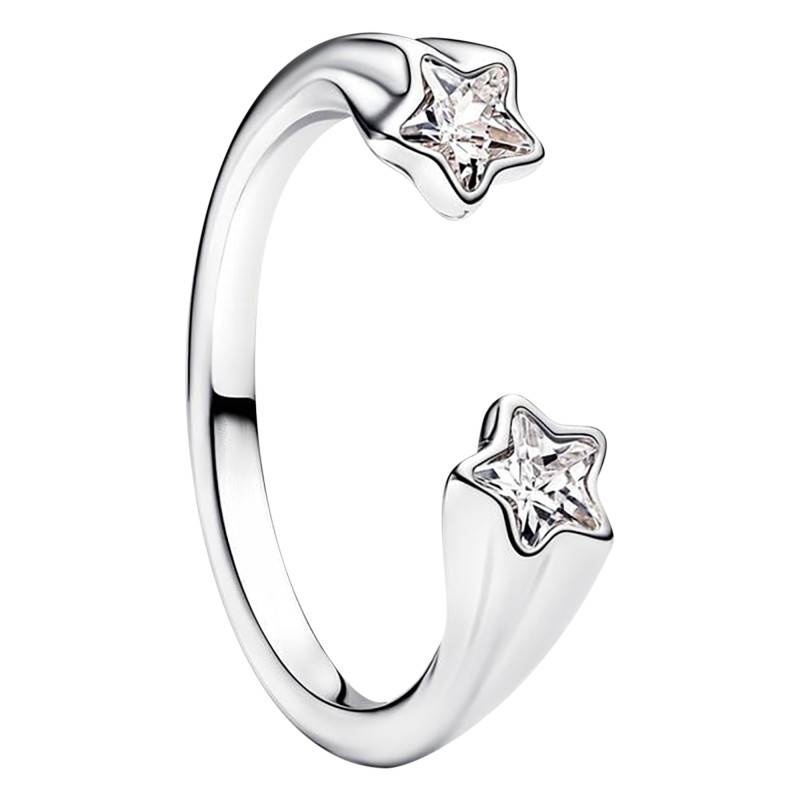 925 Silver Shooting Stars Open Ring - Pandora