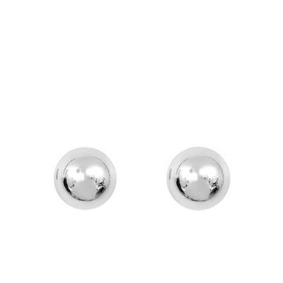 925 Silver 6 mm to 10 mm Stud Earrings - Clio Blue