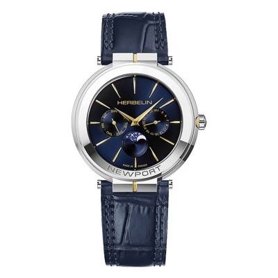 Newport Slim 12722T15BL Watch - Herbelin