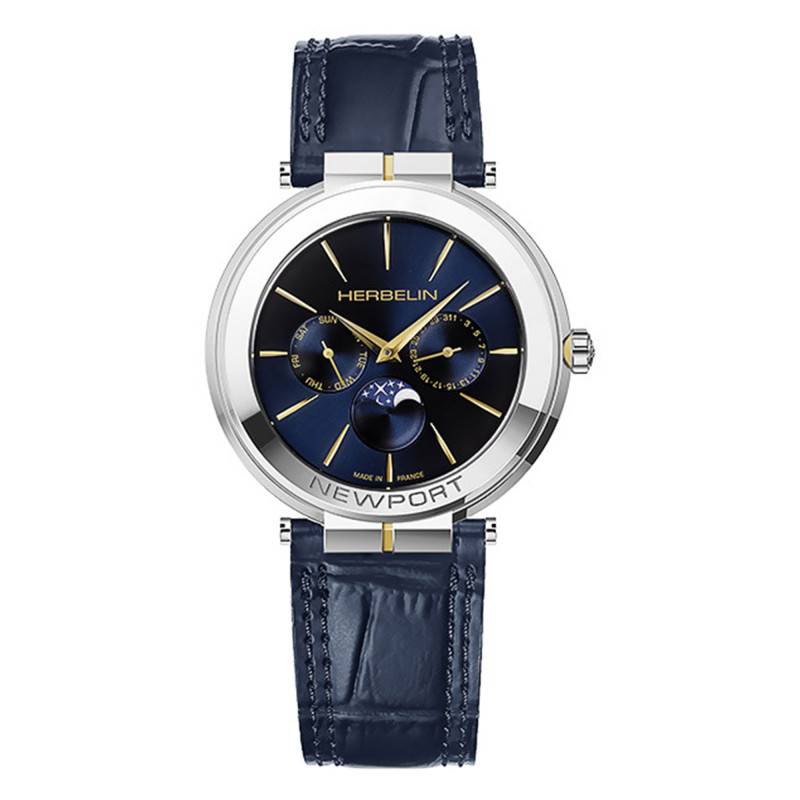 Newport Slim 12722T15BL Watch - Herbelin