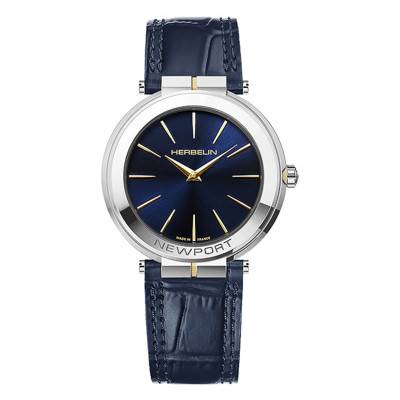 Montre Newport Slim 19522T15BL - Herbelin