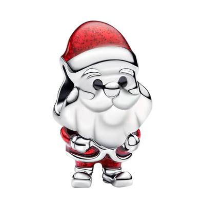925/1000 Silver Jolly Santa Claus Charm - Pandora