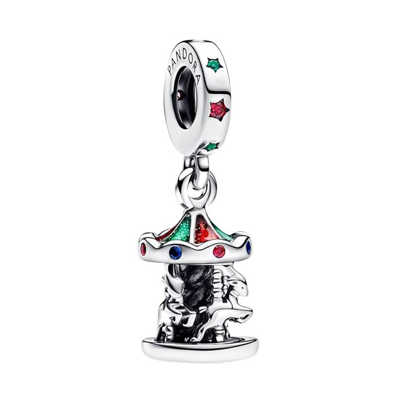 Spinning Carousel Pendant Charm in 925 Silver - Pandora