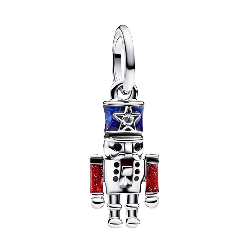 Movable Nutcracker Pendant Charm in 925 Silver - Pandora