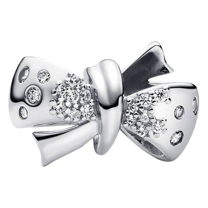 Sparkling Knot Charm in 925 Silver & Cubic Zirconia - Pandora