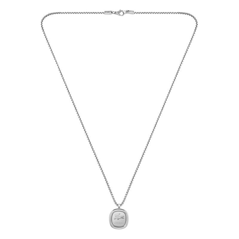 Steel Vigor Necklace, Length 56 cm - 2040410 - Lacoste