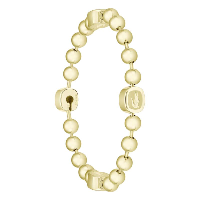 Gold Steel Vigor Bracelet, Length 19 cm - 2040409 - Lacoste