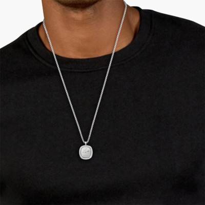 Steel Vigor Necklace, Length 56 cm - 2040410 - Lacoste