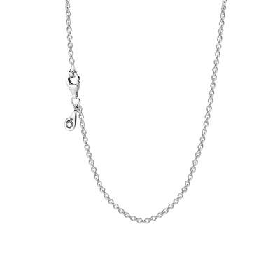 Chaîne à Maille Forçat, Argent 925, Longueurs 45 à 75 cm - Pandora