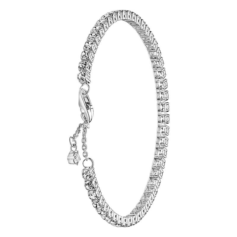 925 Silver Sparkling River Bracelet, Length 16 cm to 20 cm - Pandora