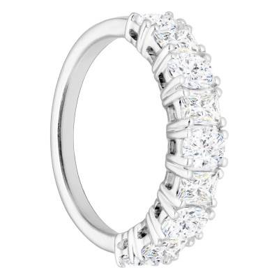 Alliance en Platine & Diamants 1,65 ct, Largeur 2,20 mm - Alliantine