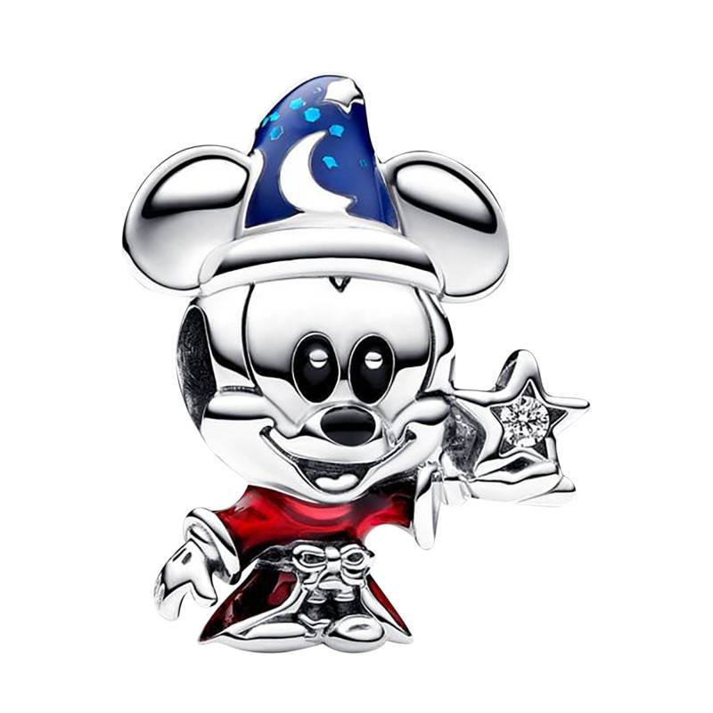 Disney Mickey Sorcerer's Apprentice 925/1000 Silver Charm - Pandora