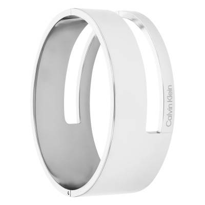 Bracelet Jonc Geometric Essentials en Acier, Longueur 17,50 cm - 35000674 - Calvin Klein