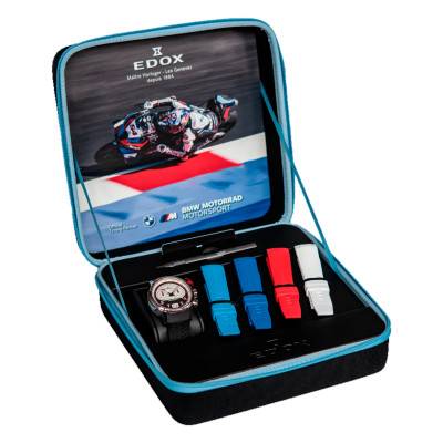 Chronorally 45 Limited Edition Watch 38003-TINR-CANBR - Edox
