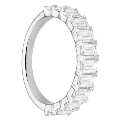 Alliance en Platine & Diamants 2,20 ct, Largeur 2,25 mm - Alliantine
