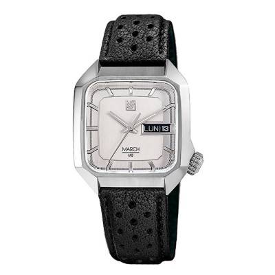 AM2 Slim Electric 36mm Steel Watch - March LAB