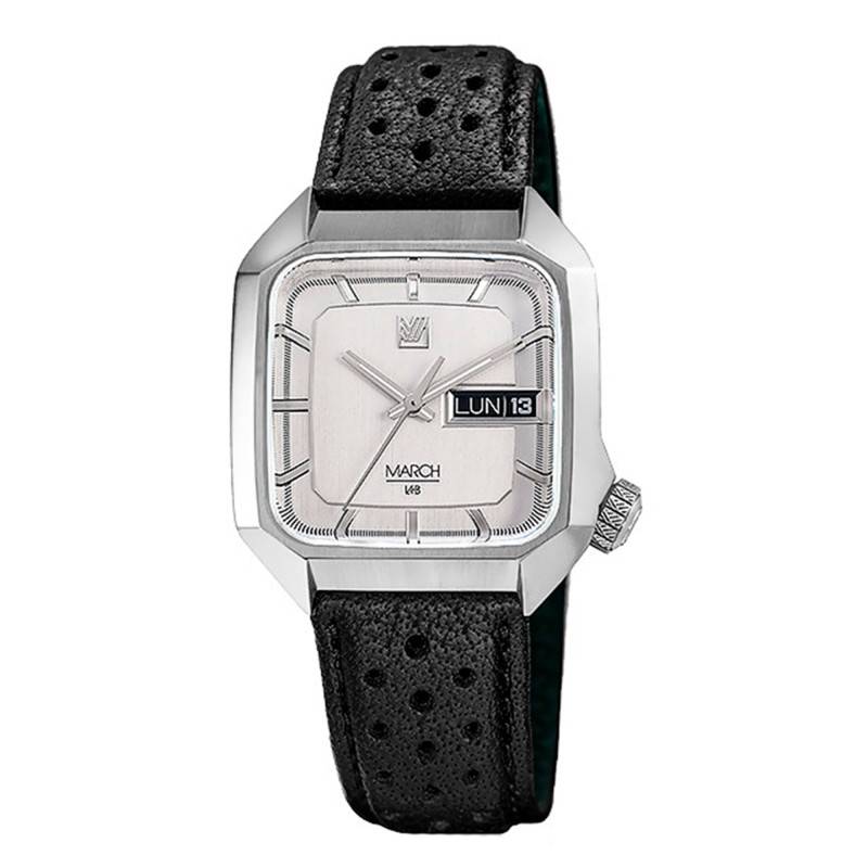 AM2 Slim Electric 36mm Steel Watch - March LAB