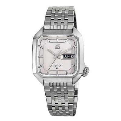 AM2 Slim Electric 36mm Steel Watch - March LAB