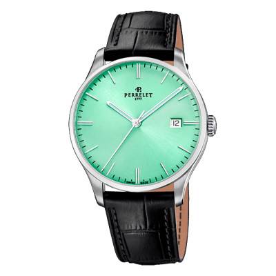 Montre Weekend Vert Menthe - Perrelet