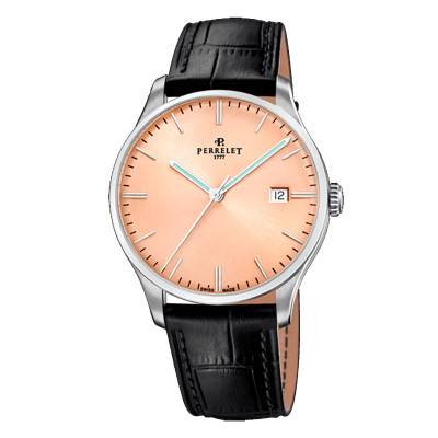 Montre Weekend Saumon - Perrelet