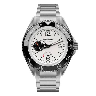 Cristallo Professional Diver White Watch - Echo/Neutra