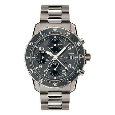 Pilot Chronograph 103 Ti Diapal Titanium Watch - Sinn